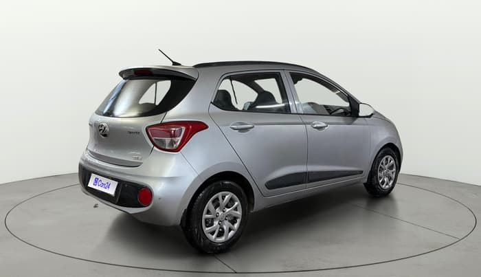 2019 Hyundai Grand i10 SPORTZ 1.2 KAPPA VTVT, Petrol, Manual, 43,512 km, Right Back Diagonal