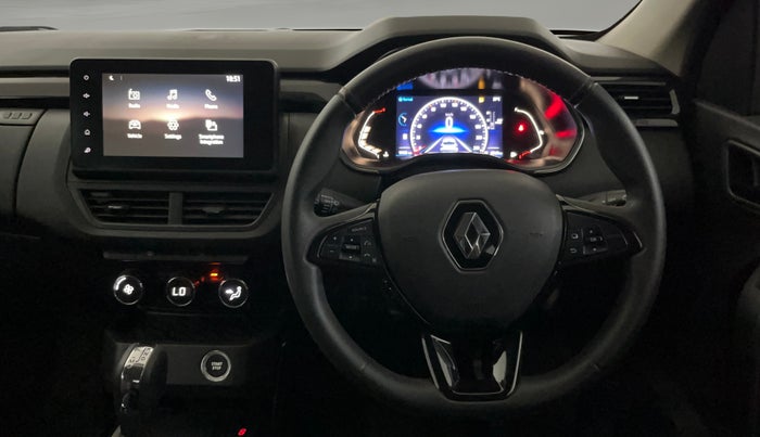 2022 Renault Kiger RXZ AMT, Petrol, Automatic, 19,138 km, Steering Wheel Close Up