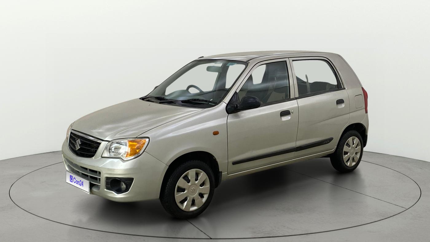2013 Maruti Alto K10 VXI, Petrol, Manual, 7,648 km, Left Front Diagonal