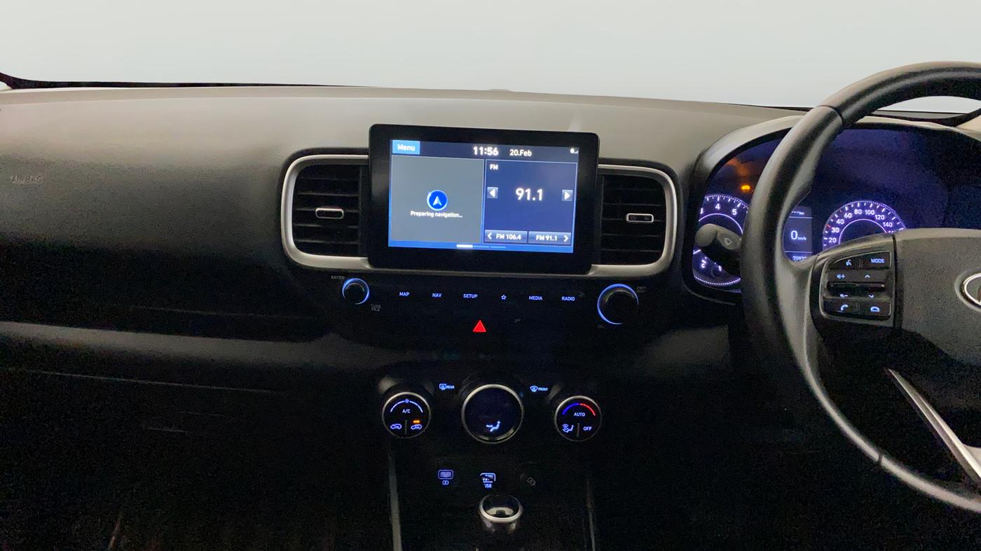 2019 Hyundai VENUE SX PLUS 1.0 TURBO DCT, Petrol, Automatic, 70,993 km, Air Conditioner