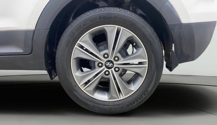 2017 Hyundai Creta SX PLUS 1.6 PETROL SPECIAL EDITION, Petrol, Manual, 73,358 km, Left Rear Wheel