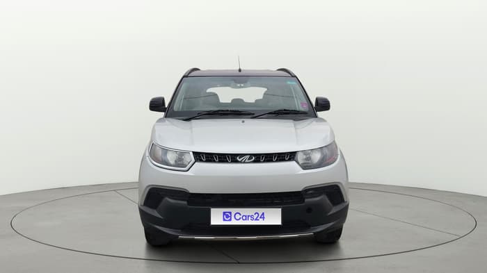 2017 Mahindra Kuv100 K8 6 STR DUAL TONE, Petrol, Manual, 1,00,454 km, Front