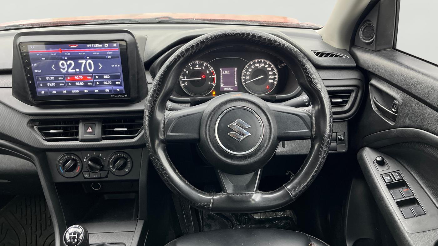 2024 Maruti BREZZA LXI, Petrol, Manual, 50,719 km, Steering Wheel Close Up