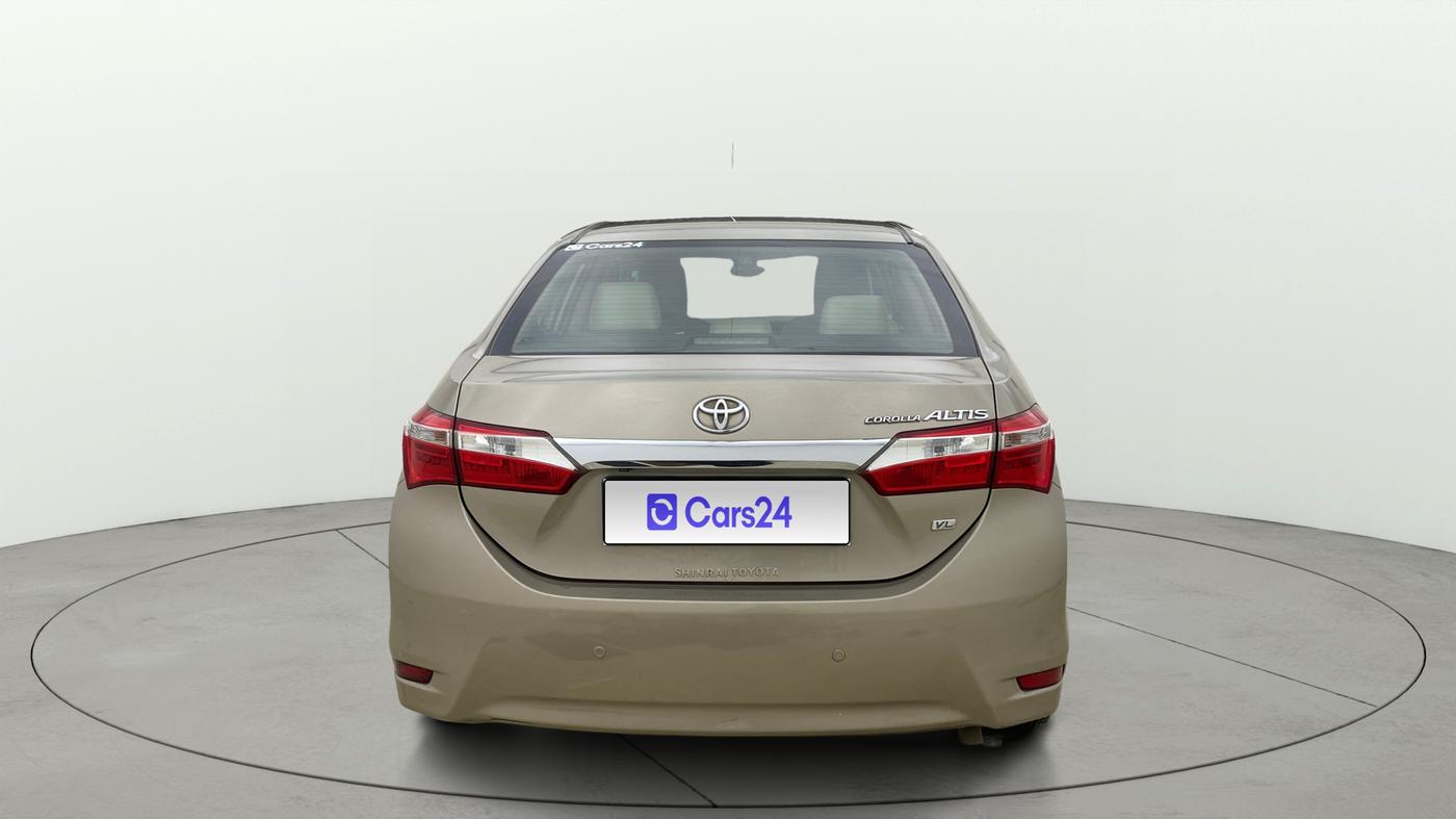 2014 Toyota Corolla Altis VL CVT PETROL, Petrol, Automatic, 78,576 km, Back/Rear