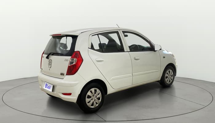 2012 Hyundai i10 ASTA 1.2 AT SUNROOF, Petrol, Automatic, 57,305 km, Right Back Diagonal