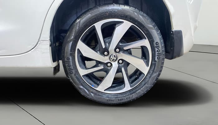 2022 Toyota Glanza V AMT, Petrol, Automatic, 66,277 km, Left Rear Wheel