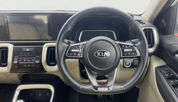 2020 KIA SONET HTX 1.0 IMT, Petrol, Manual, 17,258 km, Steering Wheel Close Up