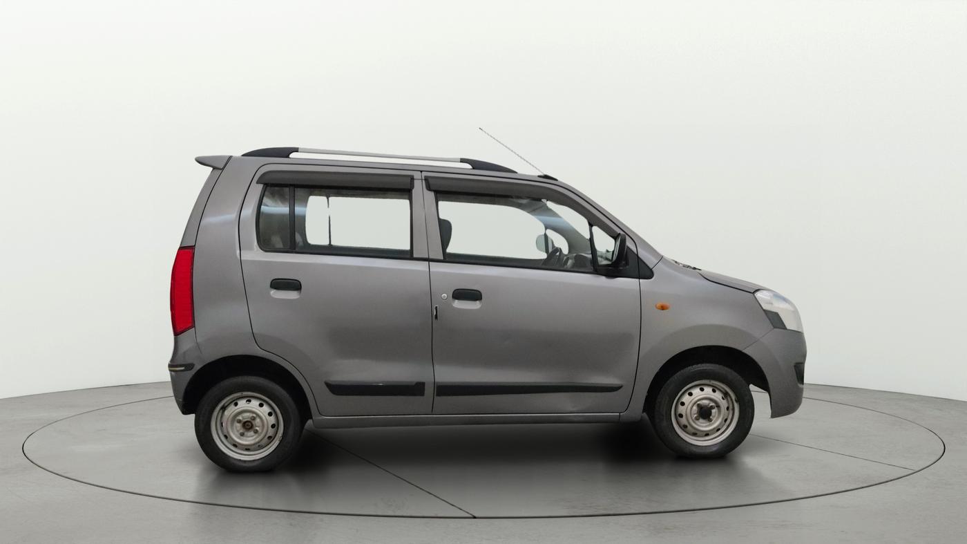 2018 Maruti Wagon R 1.0 LXI CNG, CNG, Manual, 92,468 km, Right Side View
