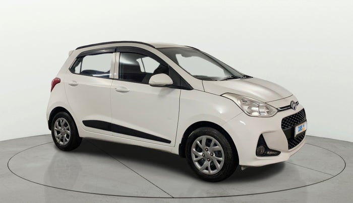 2019 Hyundai Grand i10 SPORTZ 1.2 KAPPA VTVT, Petrol, Manual, 56,194 km, Right Front Diagonal
