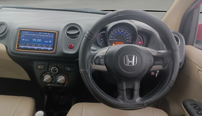2015 Honda Brio S MT, Petrol, Manual, 59,858 km, Steering Wheel Close Up