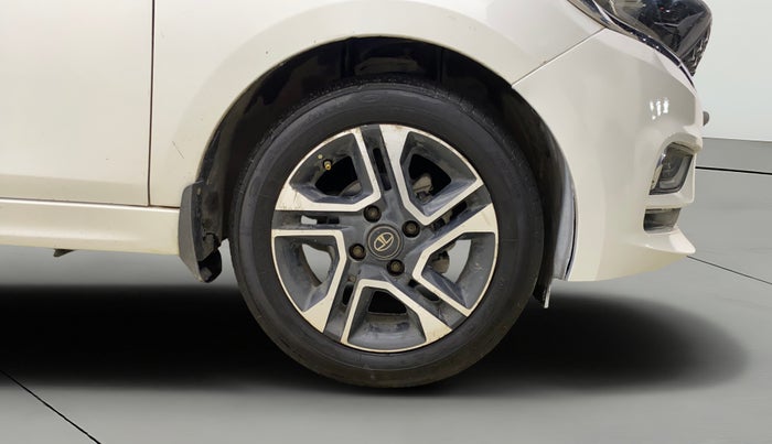 2021 Tata TIGOR XZA PLUS PETROL, Petrol, Automatic, 27,465 km, Right Front Wheel
