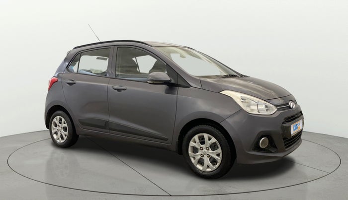 2016 Hyundai Grand i10 SPORTZ 1.2 KAPPA VTVT, Petrol, Manual, 35,189 km, Right Front Diagonal