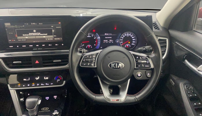 2021 KIA SELTOS GTX PLUS DCT 1.4 PETROL, Petrol, Automatic, 42,250 km, Steering Wheel Close Up