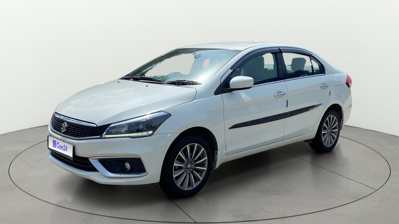 2024 Maruti Ciaz ALPHA  AT 1.5 SHVS PETROL, Petrol, Automatic, 13,508 km, Left Front Diagonal