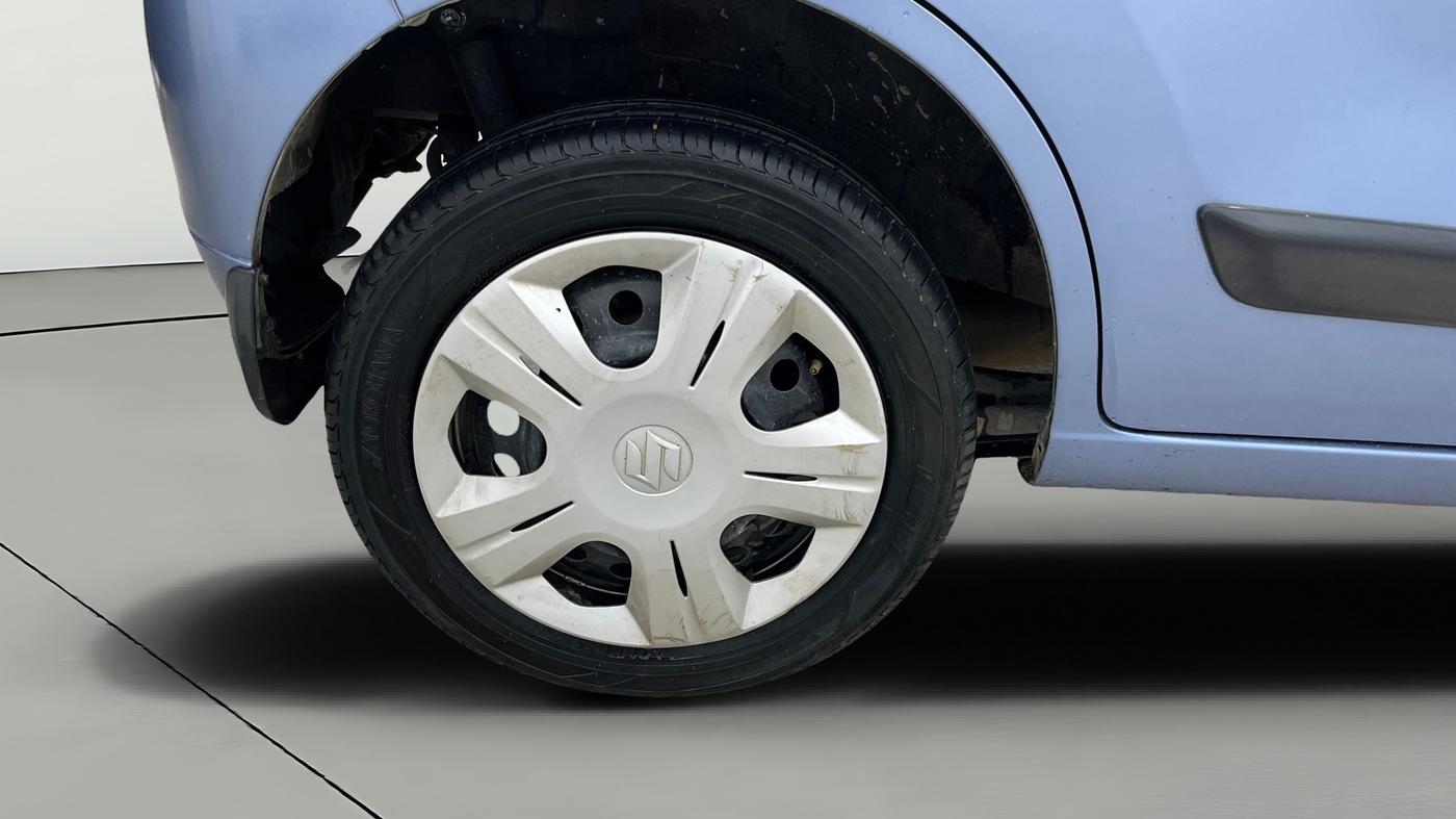 2013 Maruti Wagon R 1.0 VXI, Petrol, Manual, 38,781 km, Right Rear Wheel