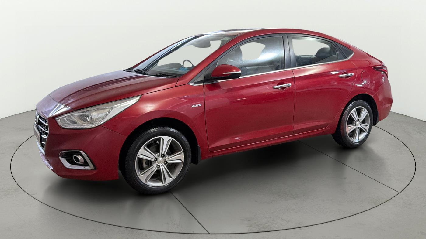 2018 Hyundai Verna 1.6 VTVT SX (O) AT, Petrol, Automatic, 42,399 km, Left Front Diagonal