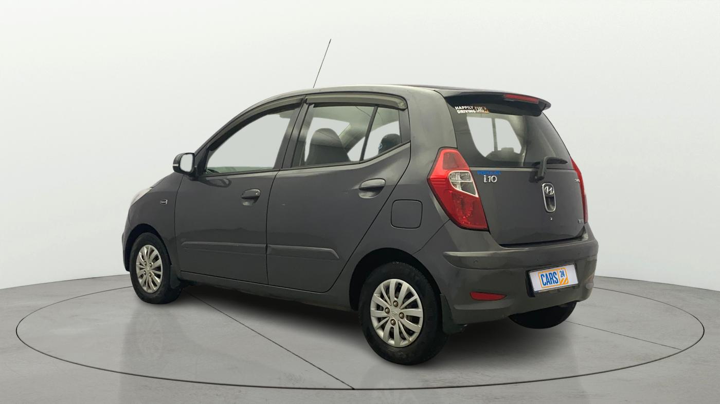 2013 Hyundai i10 SPORTZ 1.2, Petrol, Manual, 1,15,573 km, Left Back Diagonal