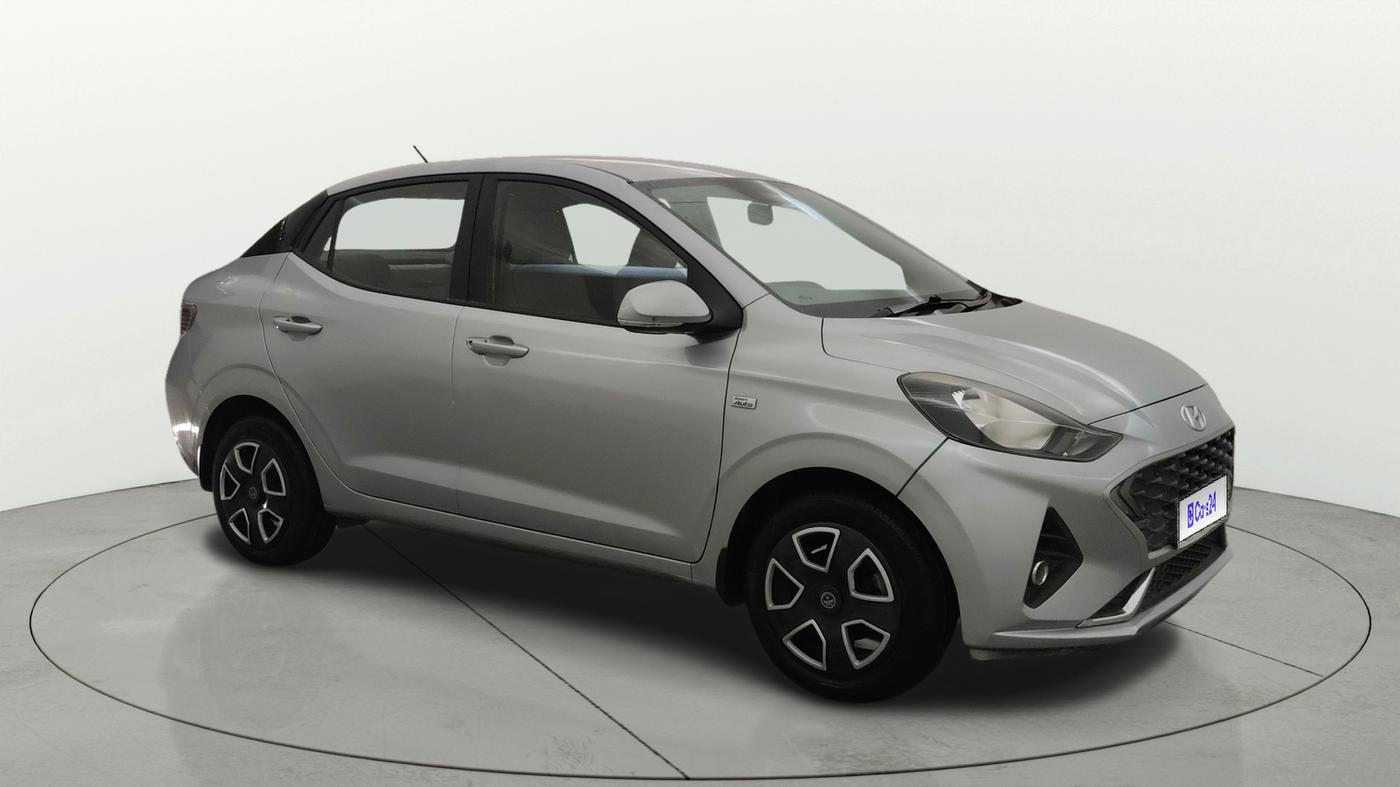 2021 Hyundai AURA S 1.2 AMT, Petrol, Automatic, 26,055 km, Right Front Diagonal