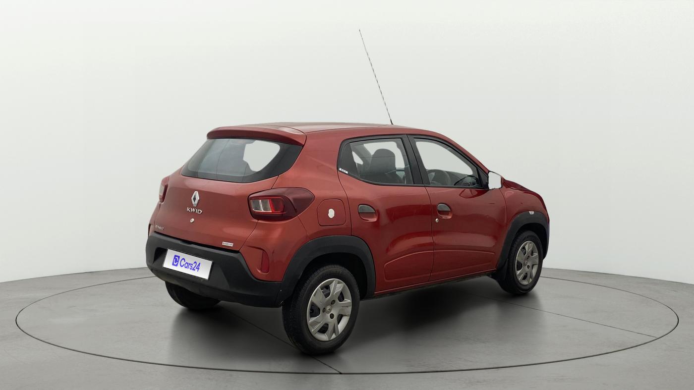 2020 Renault Kwid RXT 1.0 AMT (O), Petrol, Automatic, 50,196 km, Right Back Diagonal