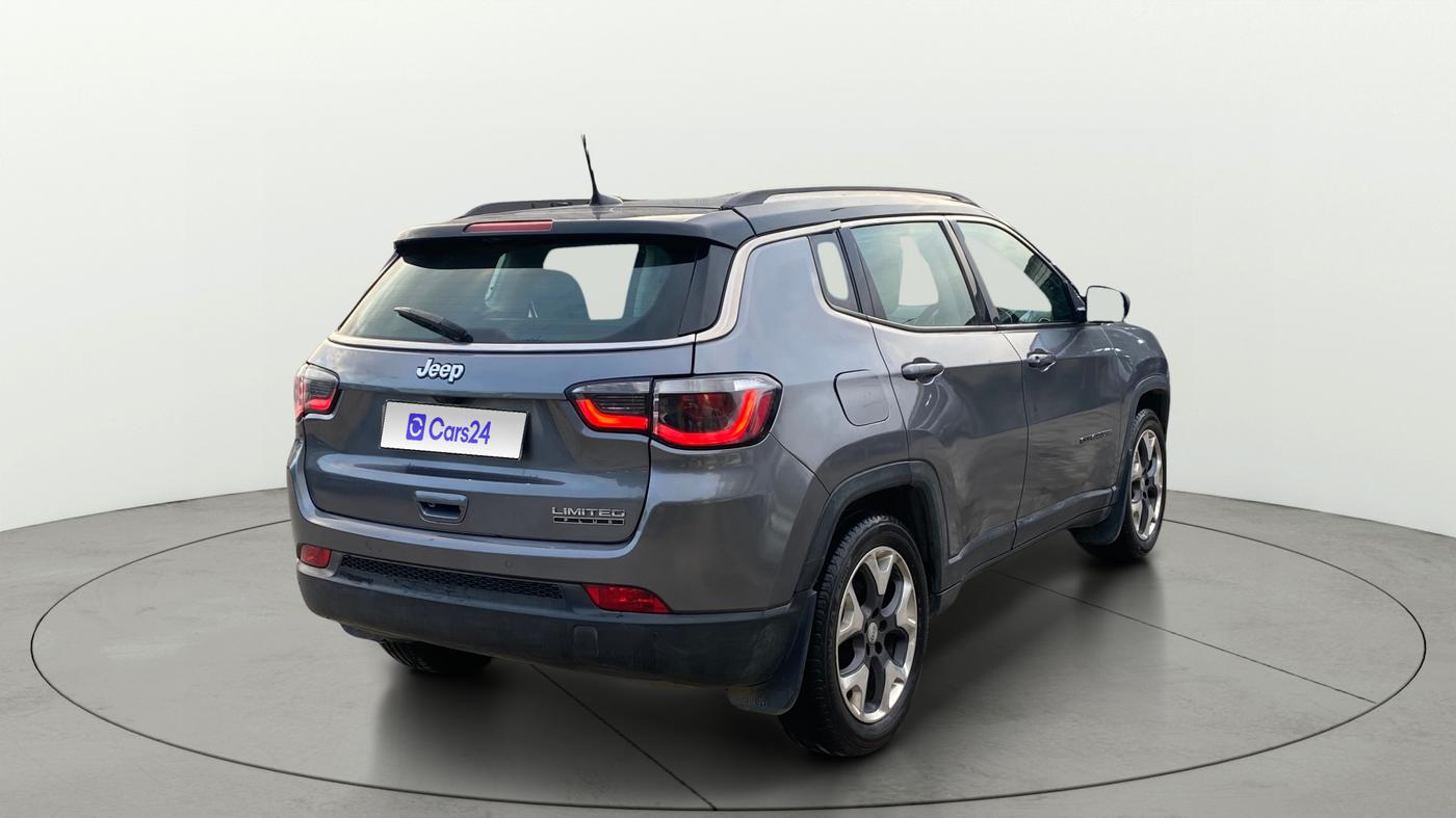 2019 Jeep Compass LIMITED PLUS PETROL AT, Petrol, Automatic, 71,838 km, Right Back Diagonal