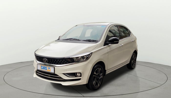 2021 Tata TIGOR XZ PLUS PETROL, Petrol, Manual, 19,440 km, Left Front Diagonal