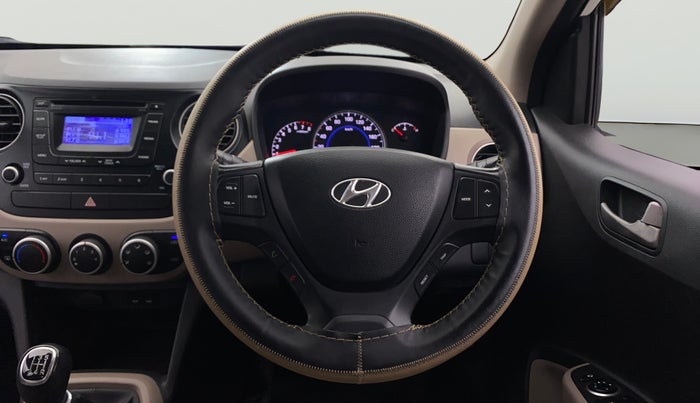 2014 Hyundai Grand i10 ASTA 1.2 KAPPA VTVT, Petrol, Manual, 49,549 km, Steering Wheel Close Up