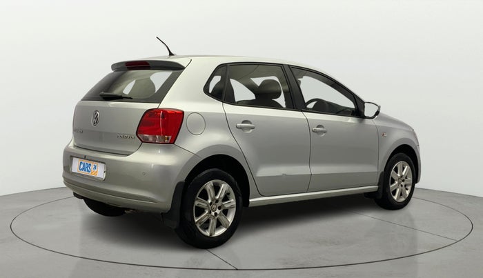 2012 Volkswagen Polo HIGHLINE DIESEL, Diesel, Manual, 1,28,671 km, Right Back Diagonal