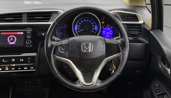 2017 Honda Jazz 1.2L I-VTEC V, Petrol, Manual, 1,04,486 km, Steering Wheel Close Up