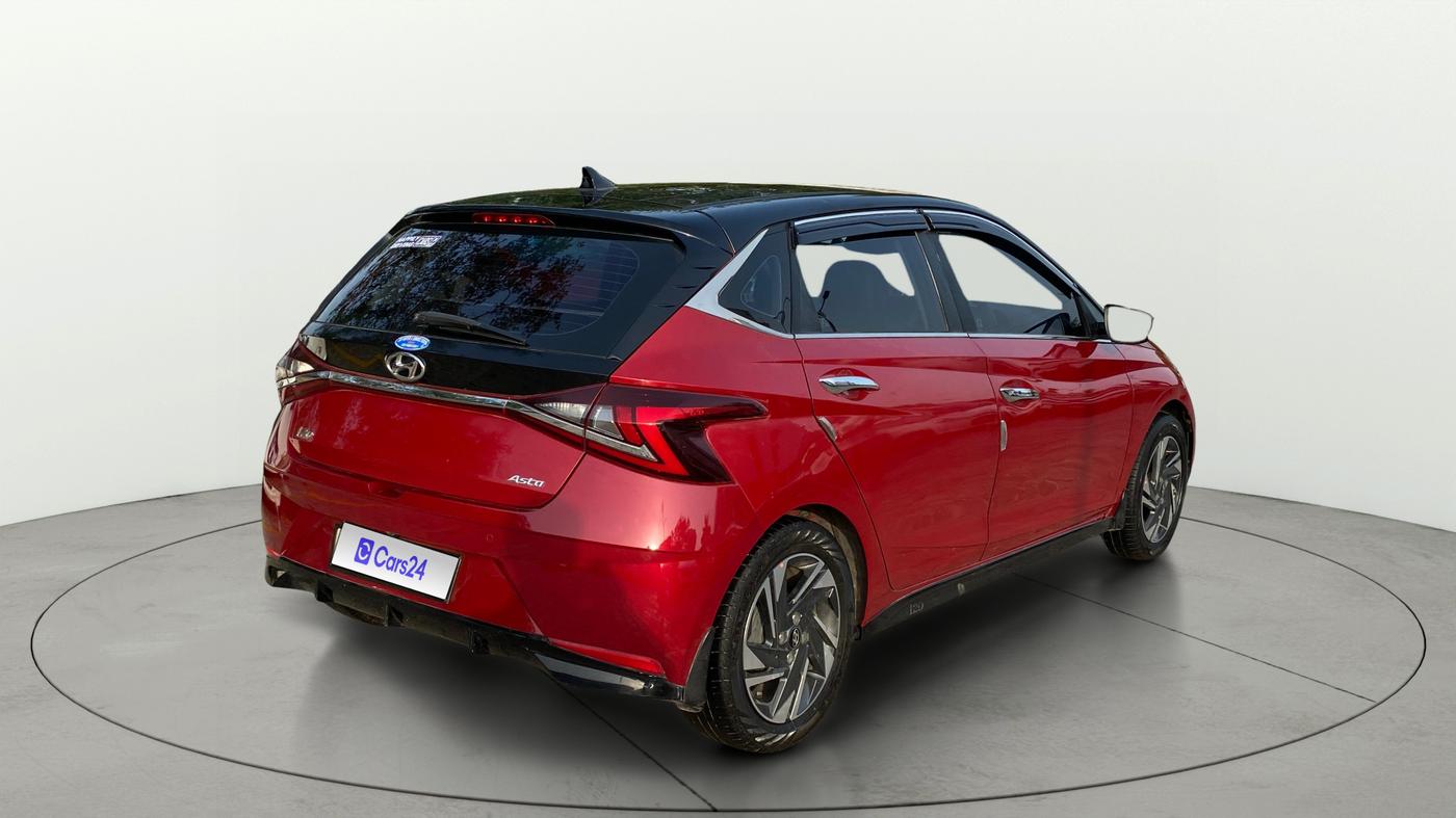2021 Hyundai NEW I20 ASTA 1.2 MT DUAL TONE, CNG, Manual, 97,744 km, Right Back Diagonal