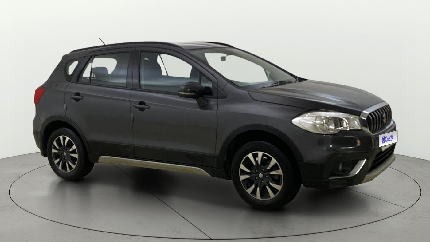 2020 Maruti S Cross ZETA AT 1.5, Petrol, Automatic, 85,969 km, Right Front Diagonal