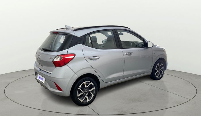 2022 Hyundai GRAND I10 NIOS ASTA AMT 1.2 KAPPA VTVT, Petrol, Automatic, 16,256 km, Right Back Diagonal