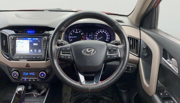2019 Hyundai Creta SX AT 1.6 PETROL, Petrol, Automatic, 66,536 km, Steering Wheel Close Up