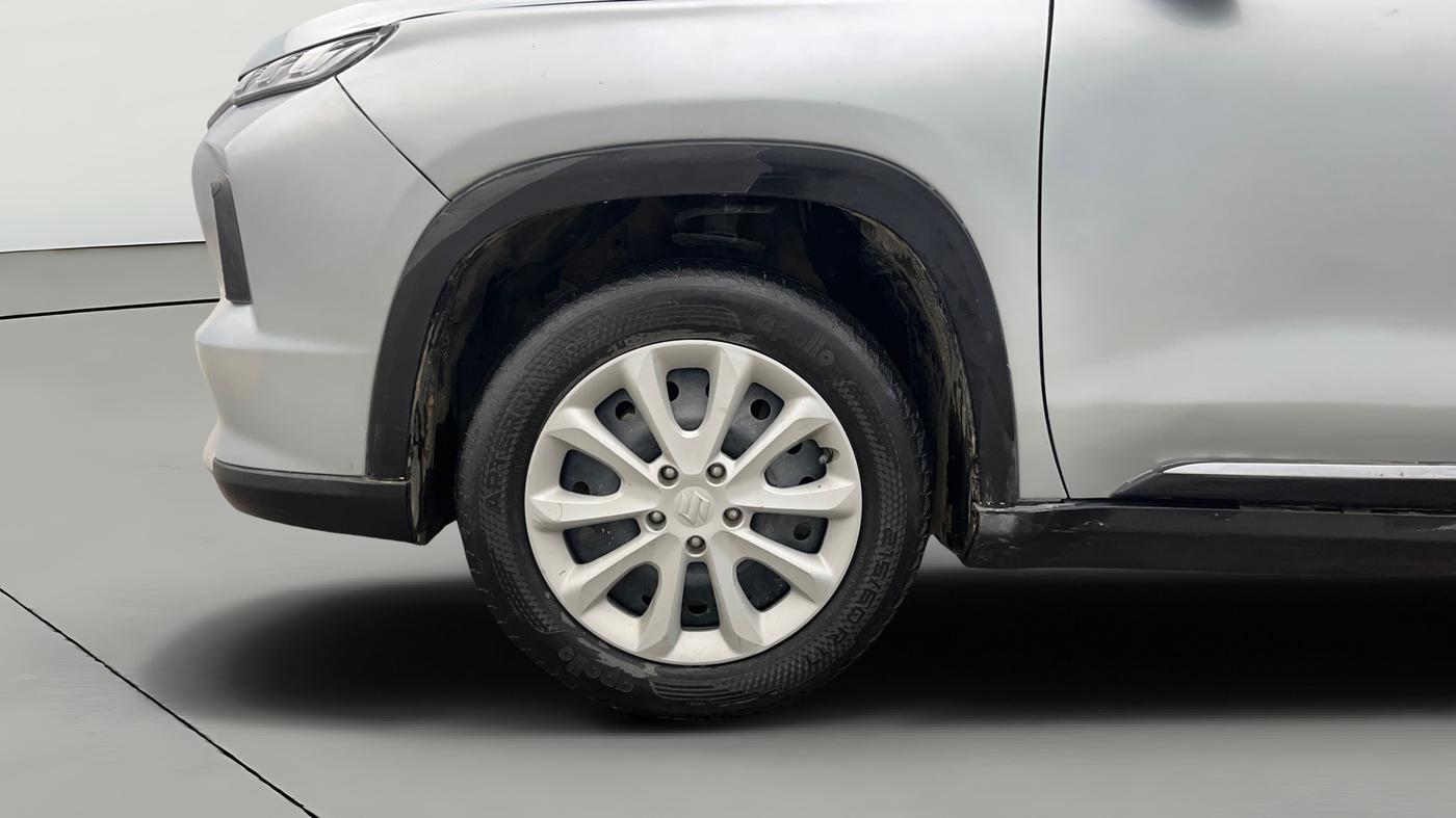 2024 Maruti Grand Vitara DELTA SMART HYBRID, Petrol, Manual, 48,030 km, Left Front Wheel