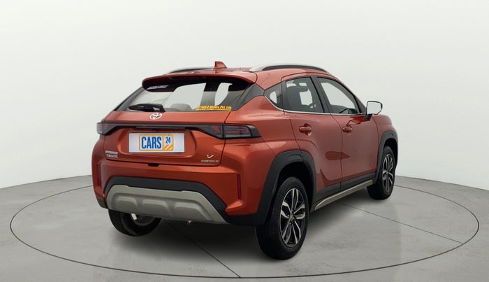 2024 Toyota Urban Cruiser Taisor V 1.0 Petrol MT, Petrol, Manual, 3,060 km, Right Back Diagonal