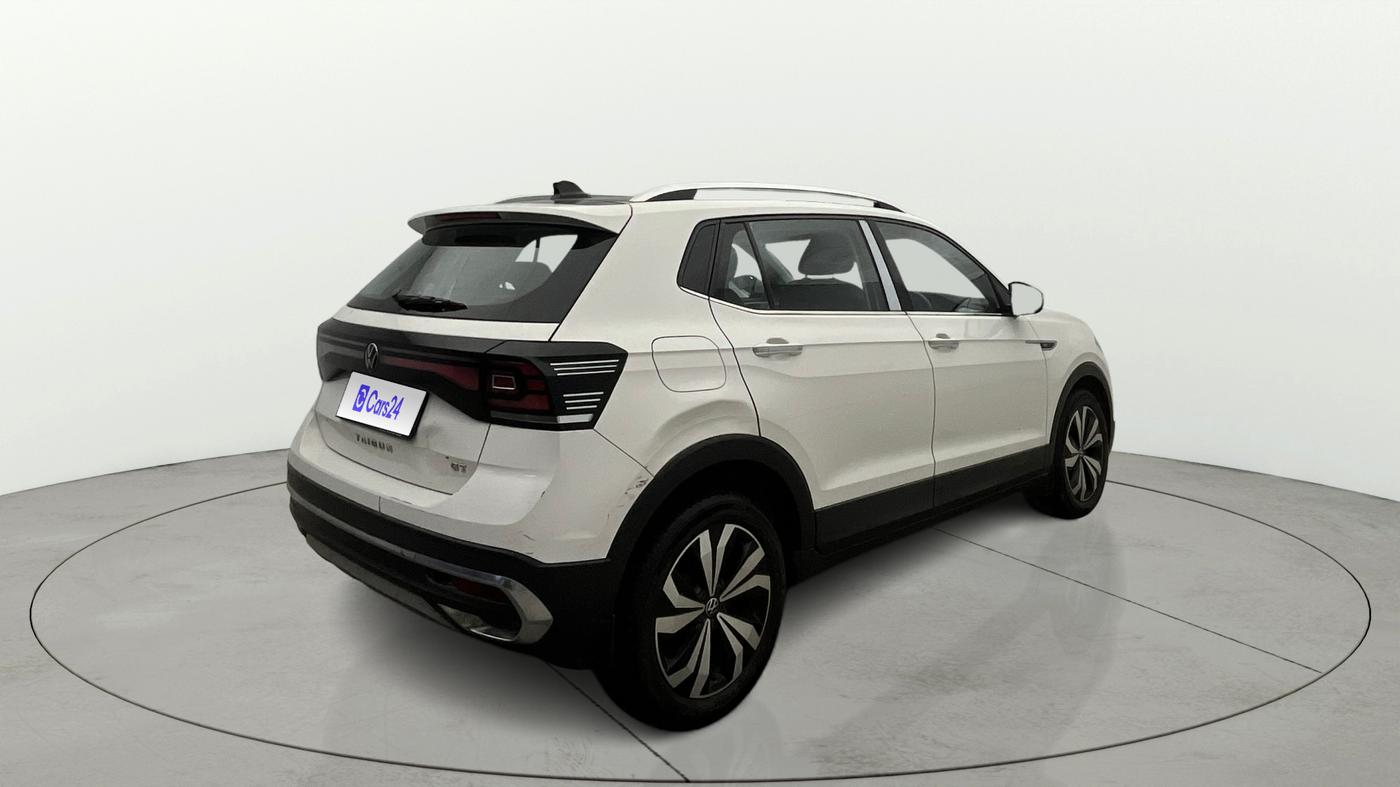 2024 Volkswagen TAIGUN GT PLUS 1.5 TSI DSG, Petrol, Automatic, 19,198 km, Right Back Diagonal