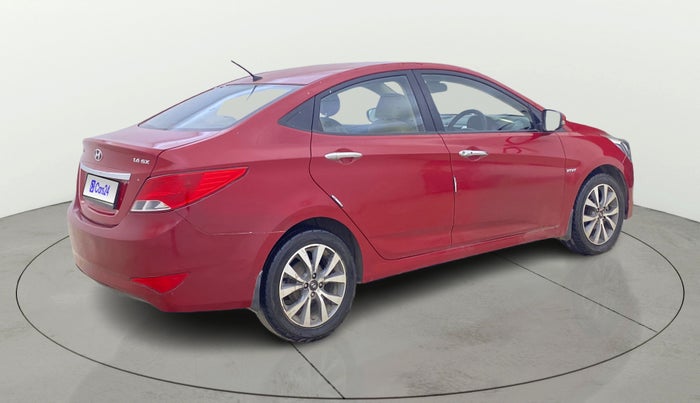 2015 Hyundai Verna FLUIDIC 4S 1.6 VTVT S(O), Petrol, Manual, 65,834 km, Right Back Diagonal
