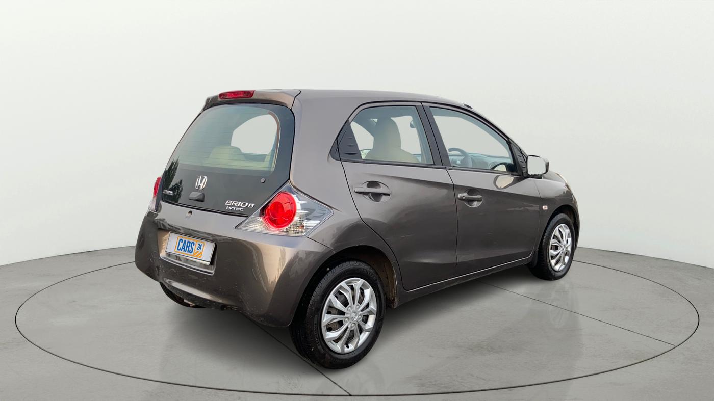 2015 Honda Brio S MT, Petrol, Manual, 99,422 km, Right Back Diagonal