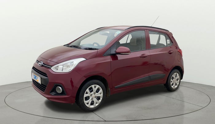 2016 Hyundai Grand i10 SPORTZ 1.2 KAPPA VTVT, Petrol, Manual, 32,353 km, Left Front Diagonal