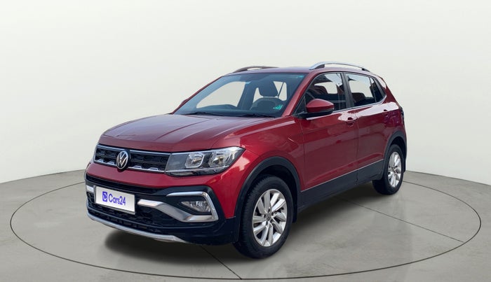2022 Volkswagen TAIGUN HIGHLINE 1.0 TSI AT, Petrol, Automatic, 56,057 km, Left Front Diagonal