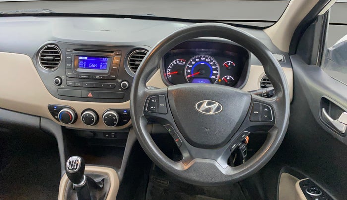 2015 Hyundai Grand i10 SPORTZ 1.2 KAPPA VTVT, Petrol, Manual, 69,920 km, Steering Wheel Close Up