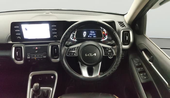 2021 KIA SONET HTK PLUS 1.0 IMT, Petrol, Manual, 53,095 km, Steering Wheel Close Up