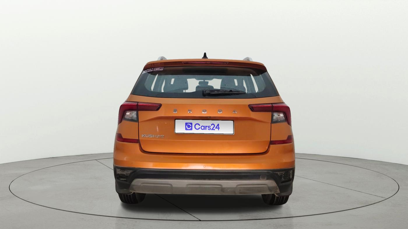 2021 Skoda KUSHAQ AMBITION 1.0L TSI AT, Petrol, Automatic, 49,886 km, Back/Rear