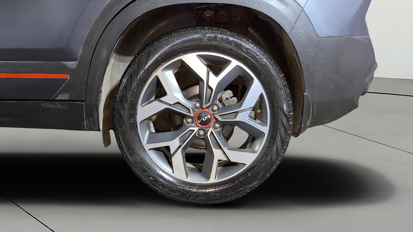 2021 KIA SELTOS X LINE 1.4 PETROL DCT, Petrol, Automatic, 71,878 km, Left Rear Wheel