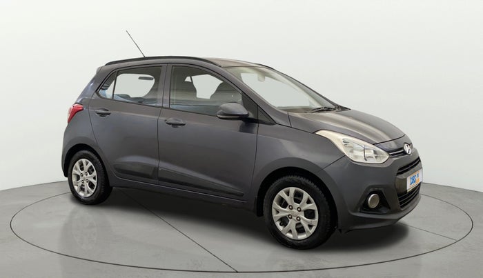 2016 Hyundai Grand i10 SPORTZ 1.2 KAPPA VTVT, Petrol, Manual, 61,487 km, Right Front Diagonal