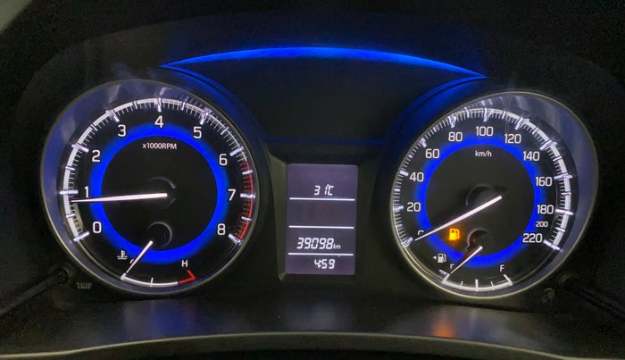 2017 Maruti Baleno DELTA PETROL 1.2, Petrol, Manual, 39,035 km, Odometer Image