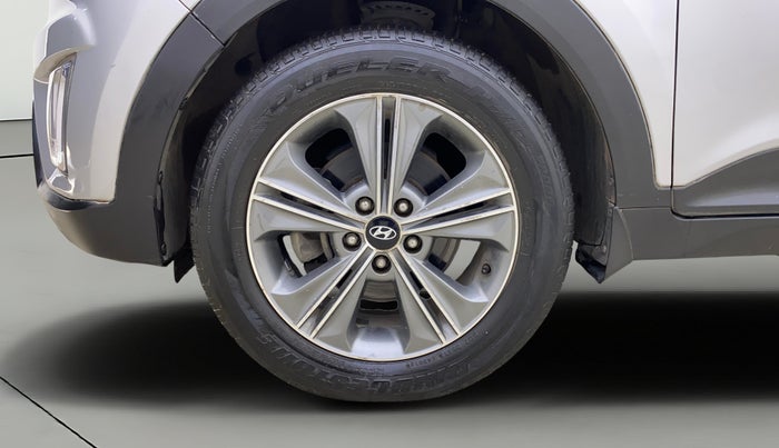 2017 Hyundai Creta SX PLUS AT 1.6 PETROL, Petrol, Automatic, 54,240 km, Left Front Wheel