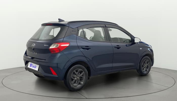 2021 Hyundai GRAND I10 NIOS SPORTZ AMT 1.2 KAPPA VTVT, Petrol, Automatic, 47,751 km, Right Back Diagonal