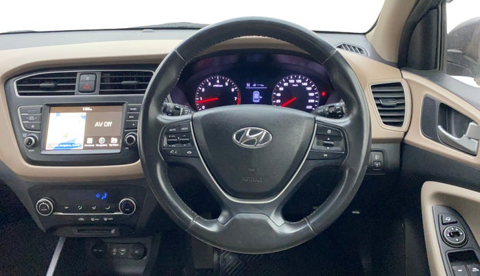2019 Hyundai Elite i20 ASTA (O) CVT, Petrol, Automatic, 46,602 km, Steering Wheel Close Up