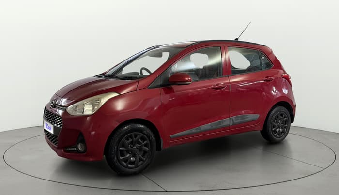 2017 Hyundai Grand i10 SPORTZ (O) 1.2 KAPPA VTVT, Petrol, Manual, 51,734 km, Left Front Diagonal
