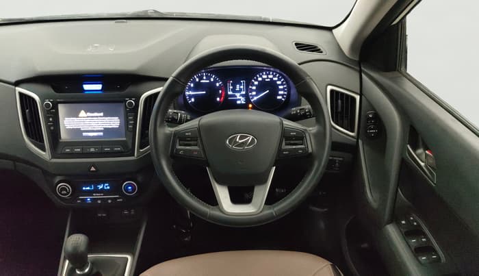 2017 Hyundai Creta SX PLUS 1.6 PETROL SPECIAL EDITION, Petrol, Manual, 18,010 km, Steering Wheel Close Up